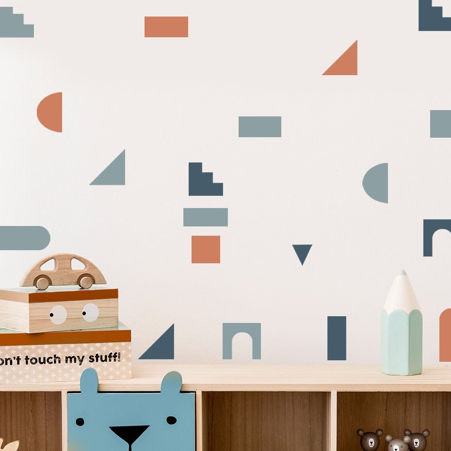 Boho Wall Decals Geometric Abstract