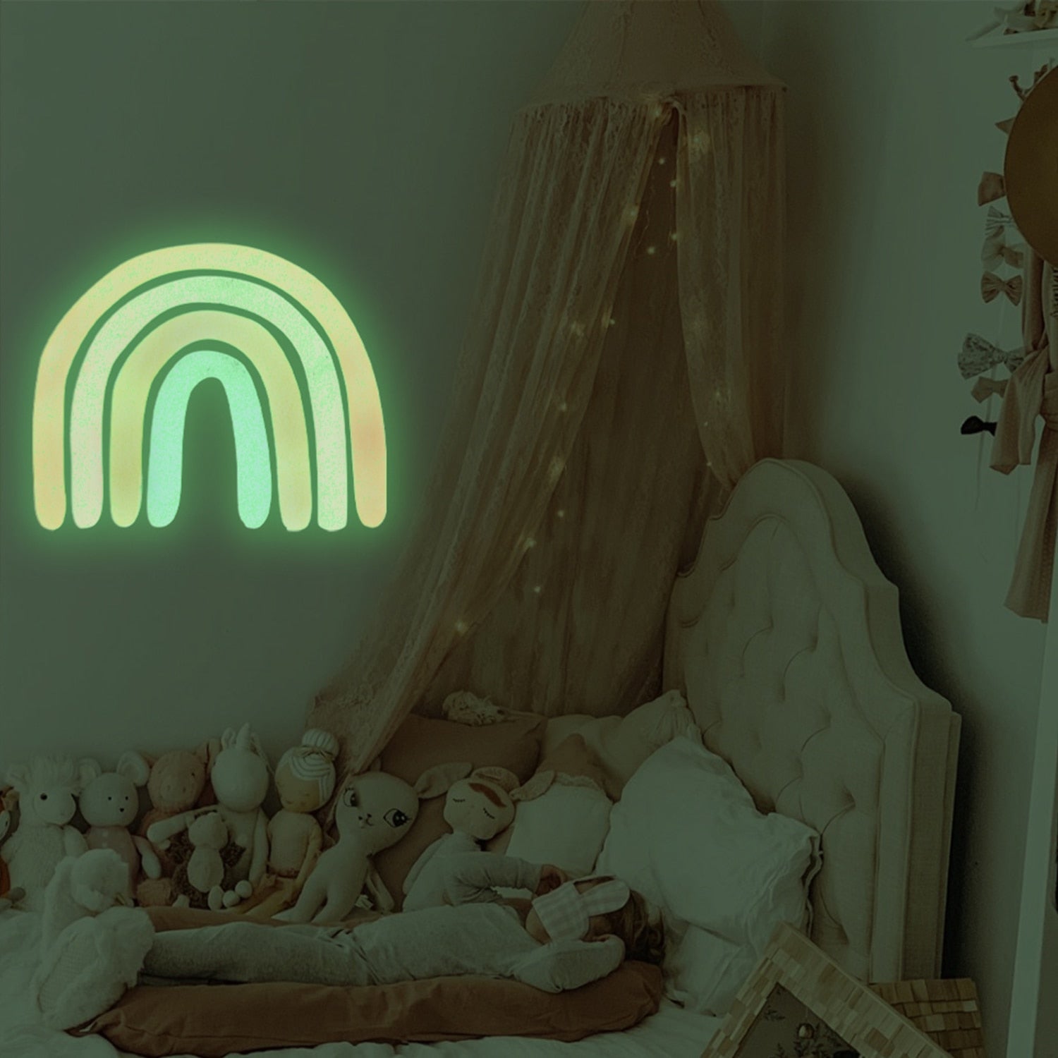 Rainbows Glow In The Dark Wall Decal