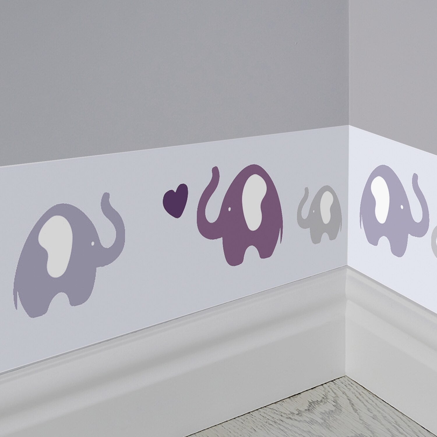 Border Cartoon Style Wall Decals