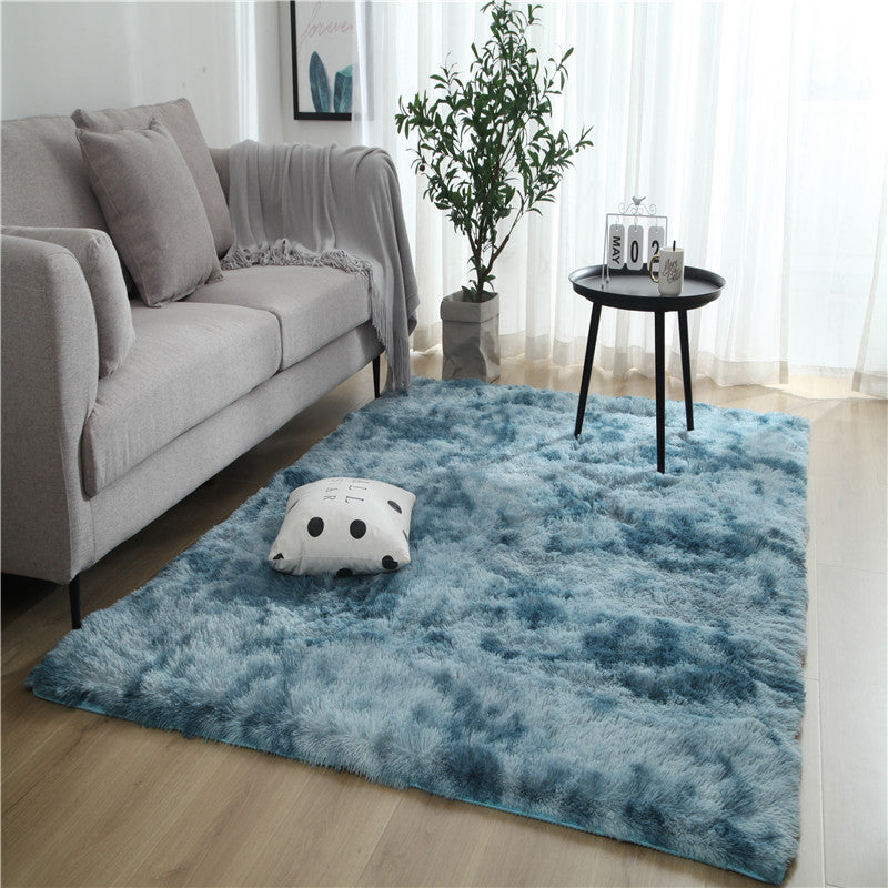 Monochromatic Fluffy Thick Area Rug