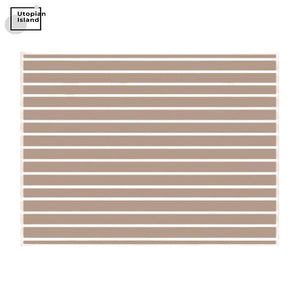 Rectangular Area Rug Grullo Stripes