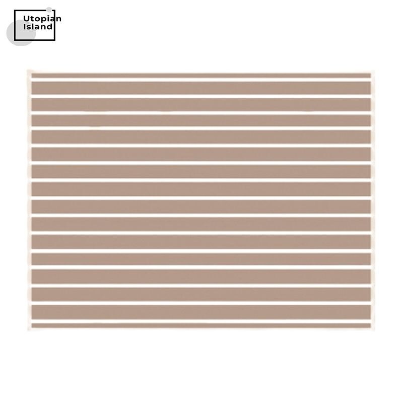 Rectangular Area Rug Grullo Stripes