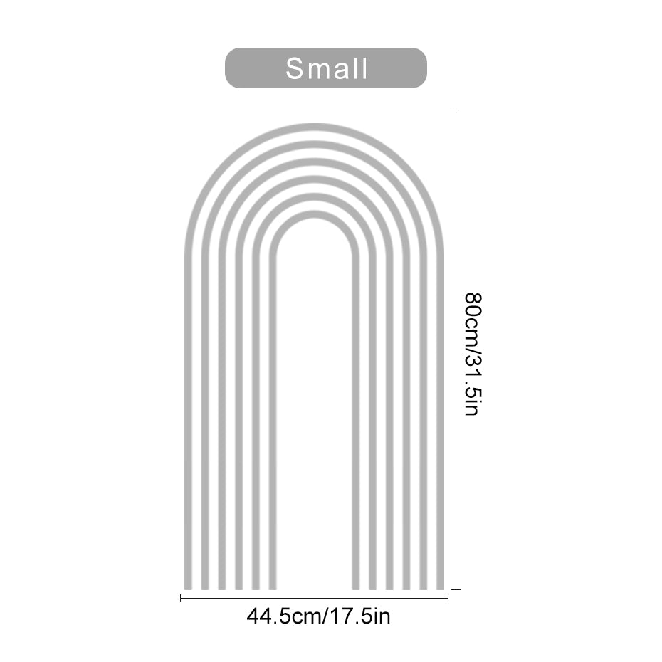 Bohemia Wall Decal Large Arch Rainbow