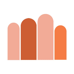 Large Abstract Arch Wall Decal