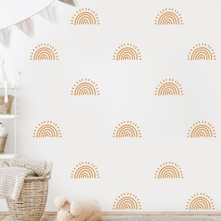 Bohemian Wall Decals Sun