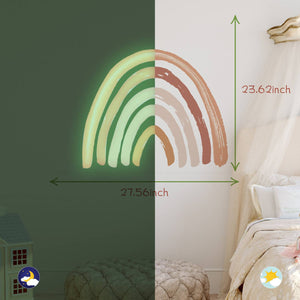 Rainbows Glow In The Dark Wall Decal