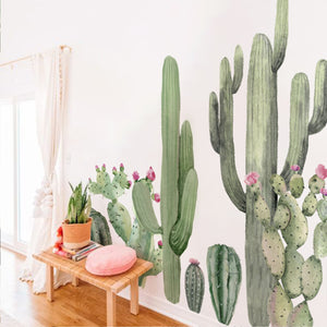 Nursery Wall Decal Large Cactuses