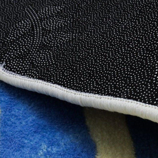 Soft Area Rug Walking Elephants