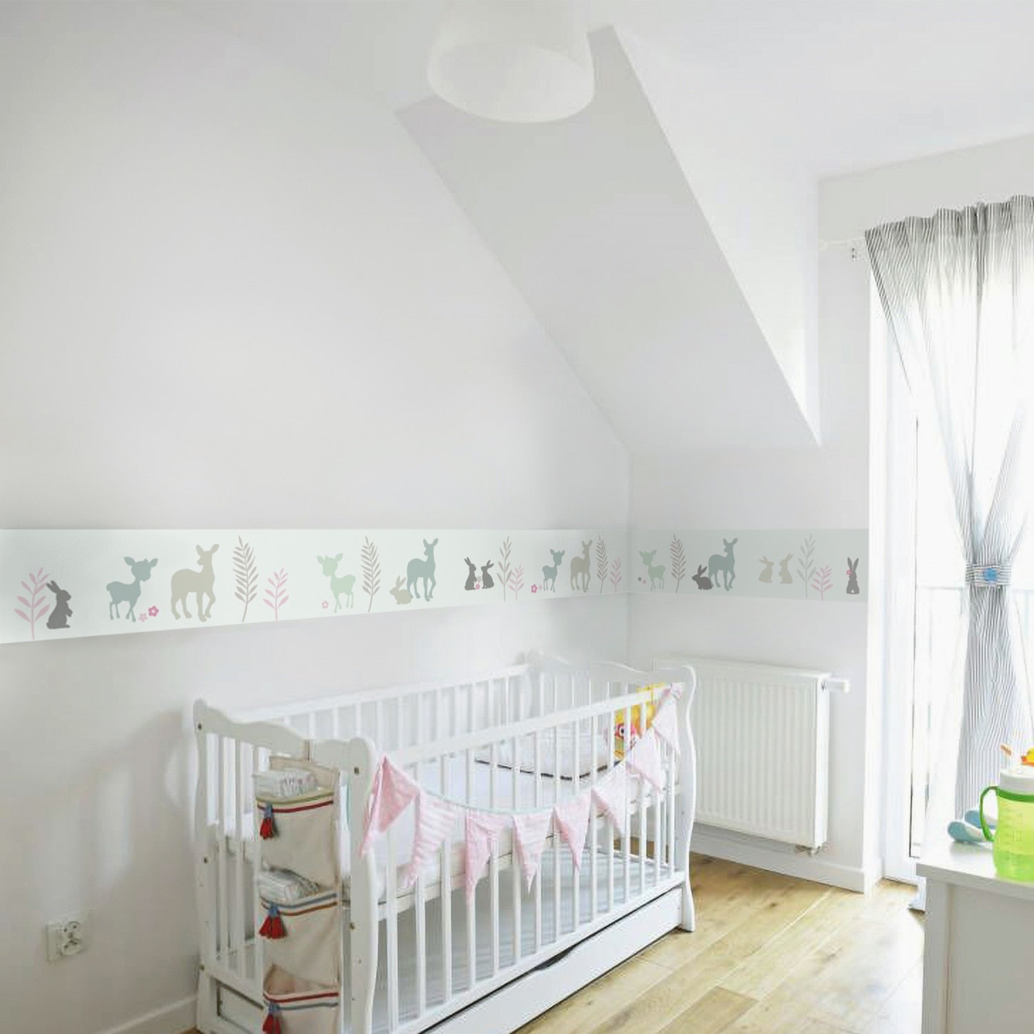 Border Cartoon Style Wall Decals