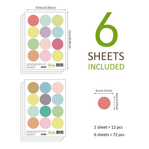 Pattern Wall Decals Polka Dot Styles