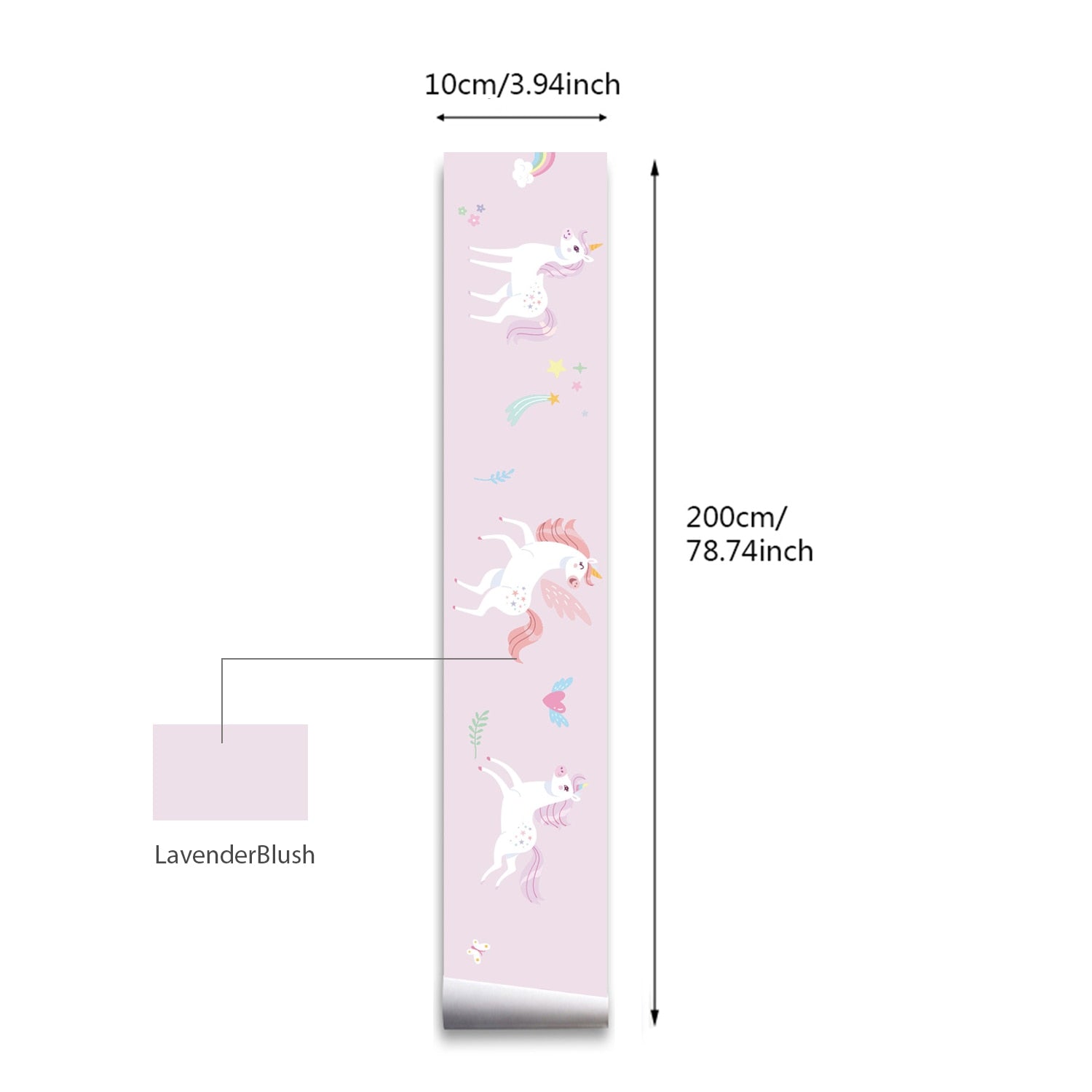 Border Cartoon Style Wall Decals