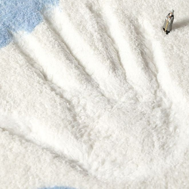 Nursery Area Round Rug Good Night