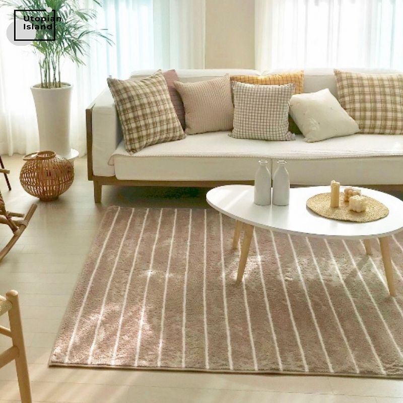 Rectangular Area Rug Grullo Stripes