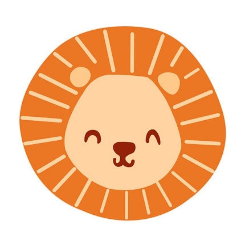 Nursery Soft Area Rug Little Lion