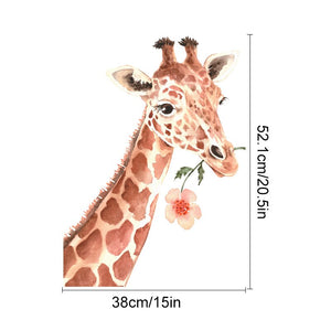 Nursery Wall Decal Cute Giraffe Polka Dots