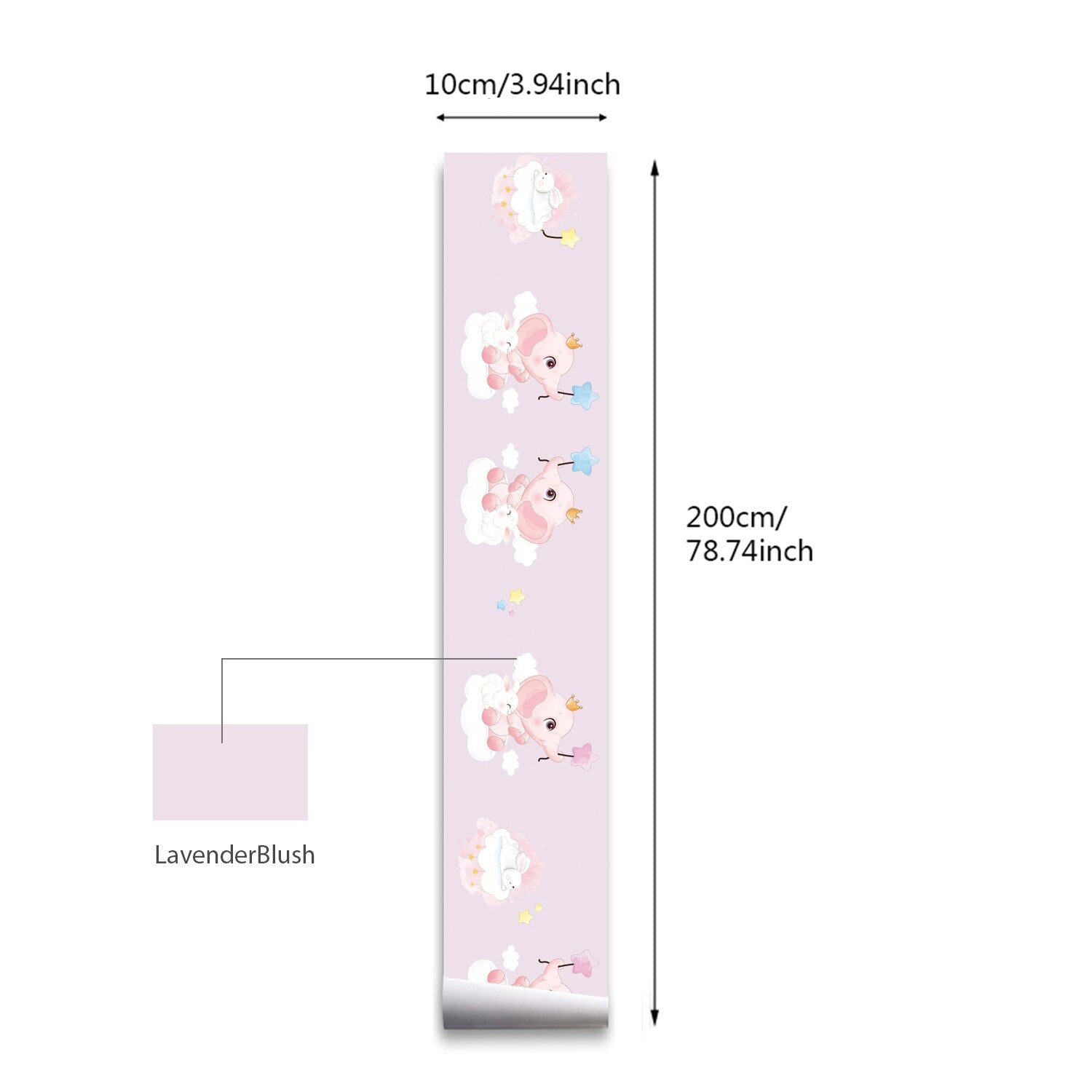 Border Cartoon Style Wall Decals