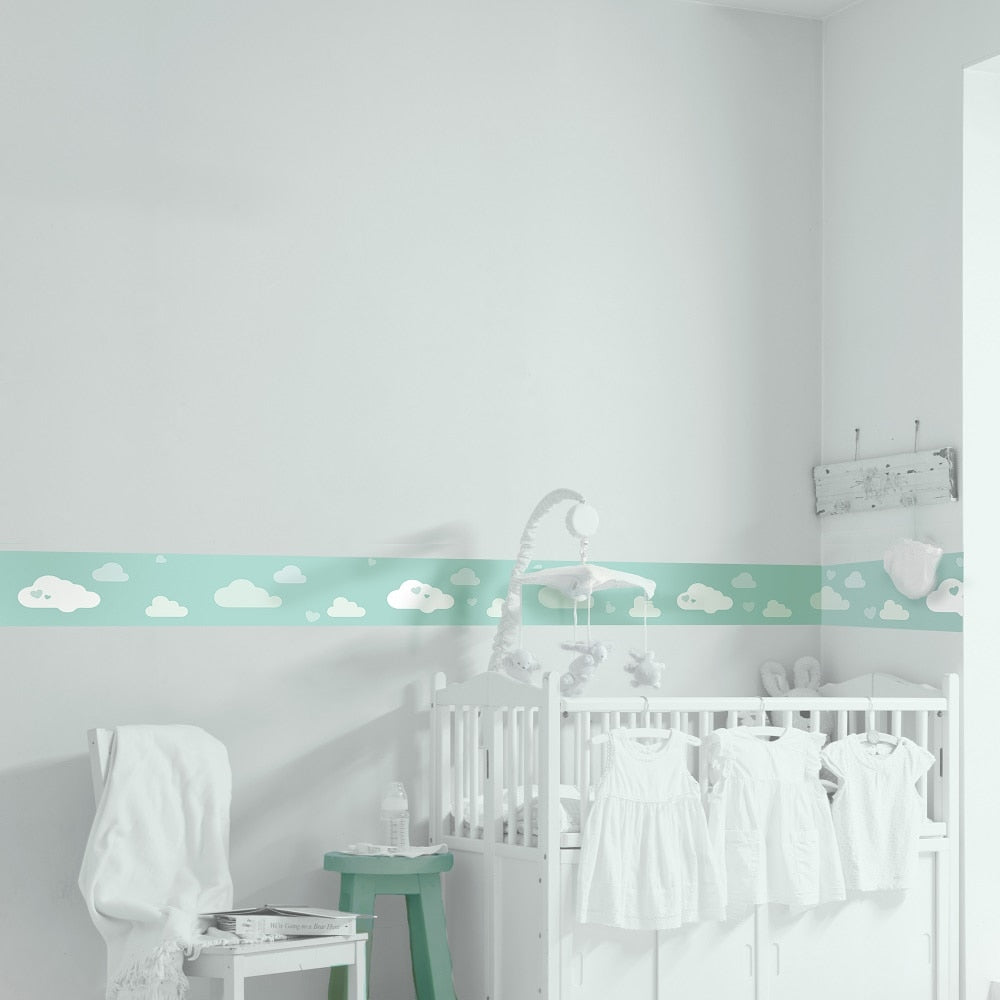 Border Cartoon Style Wall Decals