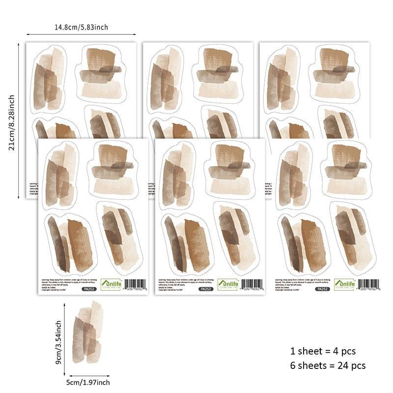 Nursery Wall Decals Geometric Abstract