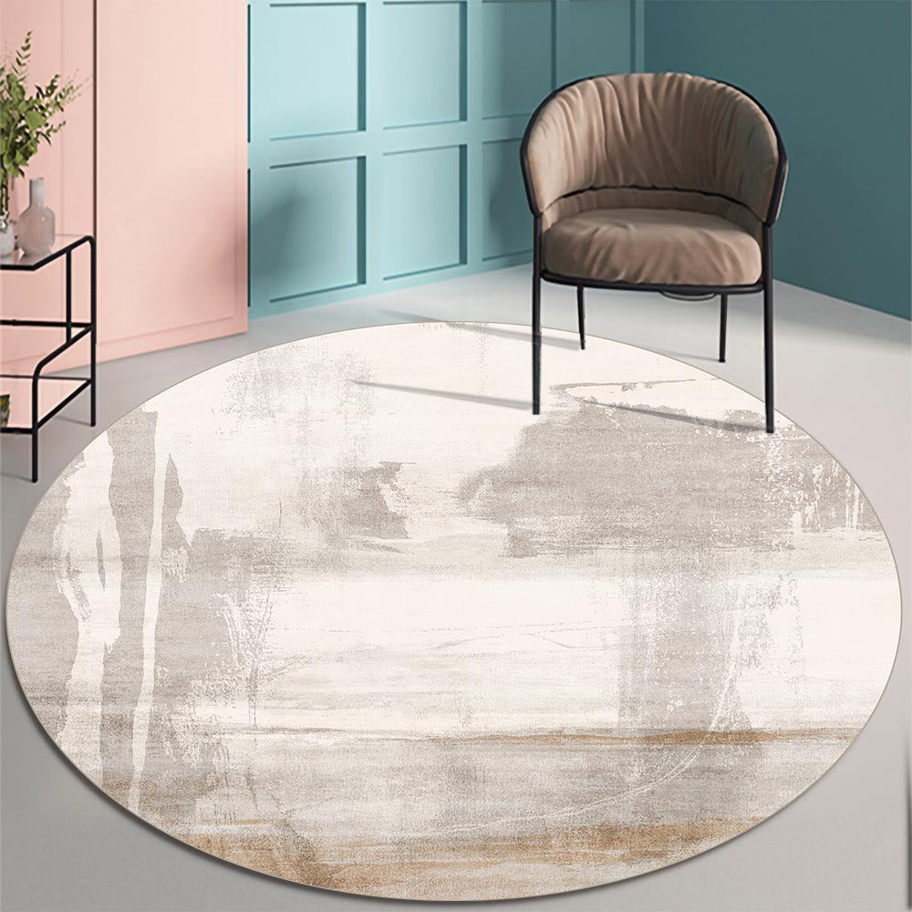 Modern Style Area Round Rug