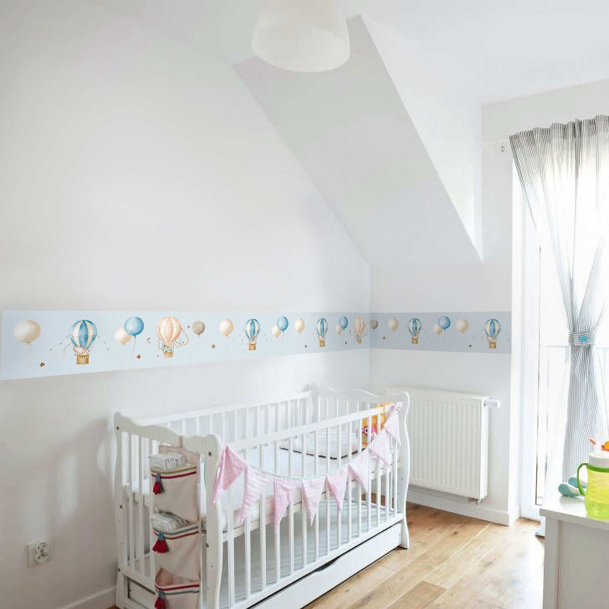 Border Cartoon Style Wall Decals