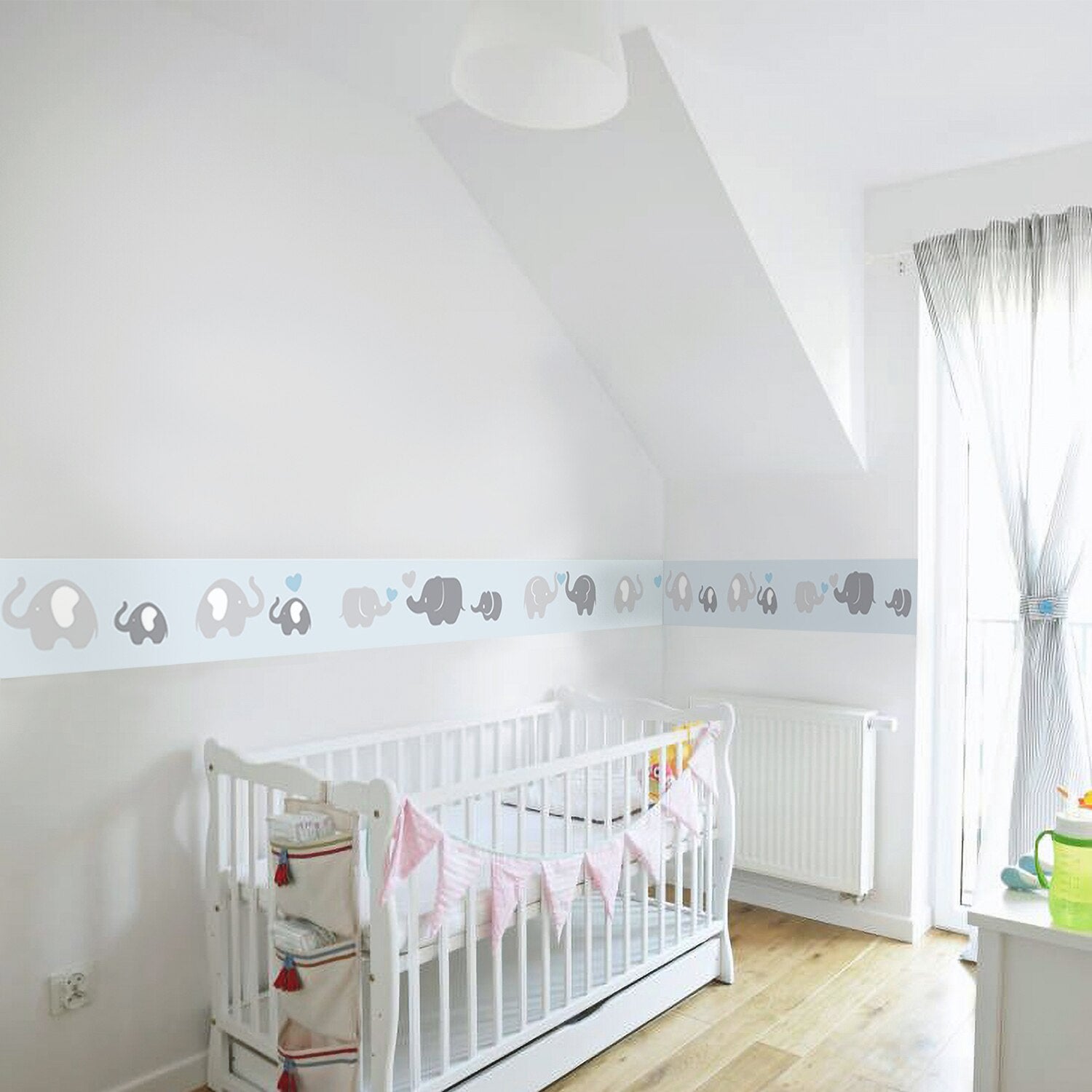 Border Cartoon Style Wall Decals