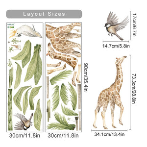 Animal Wall Decal Cute Animals