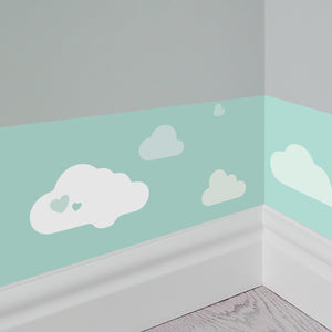 Border Cartoon Style Wall Decals