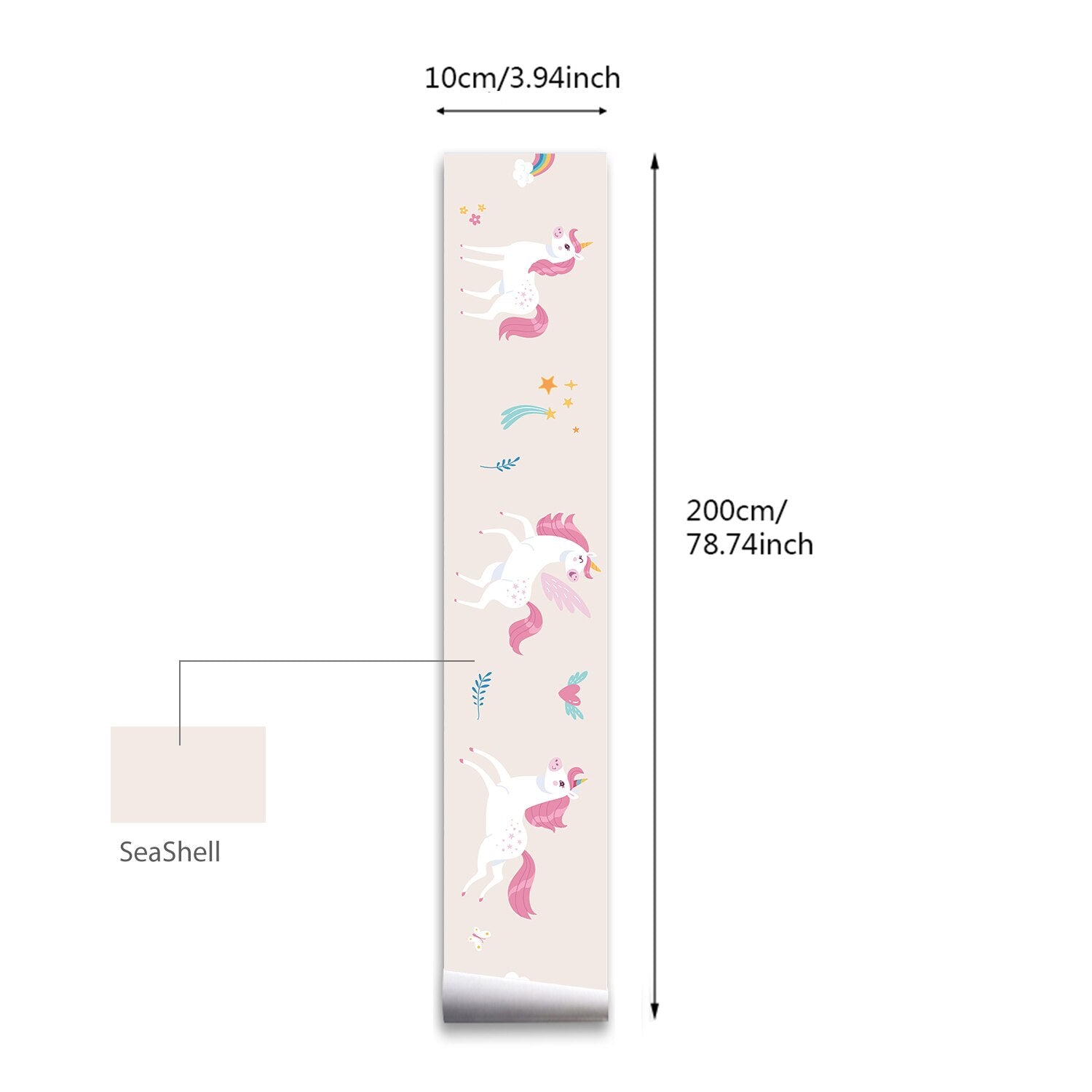 Border Cartoon Style Wall Decals