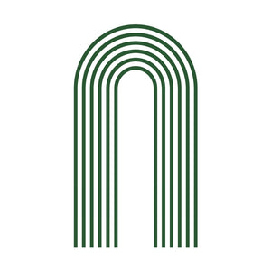 Bohemia Wall Decal Large Arch Rainbow