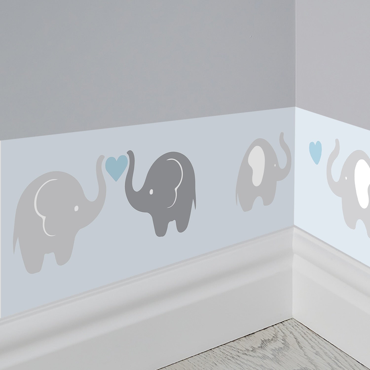 Border Cartoon Style Wall Decals