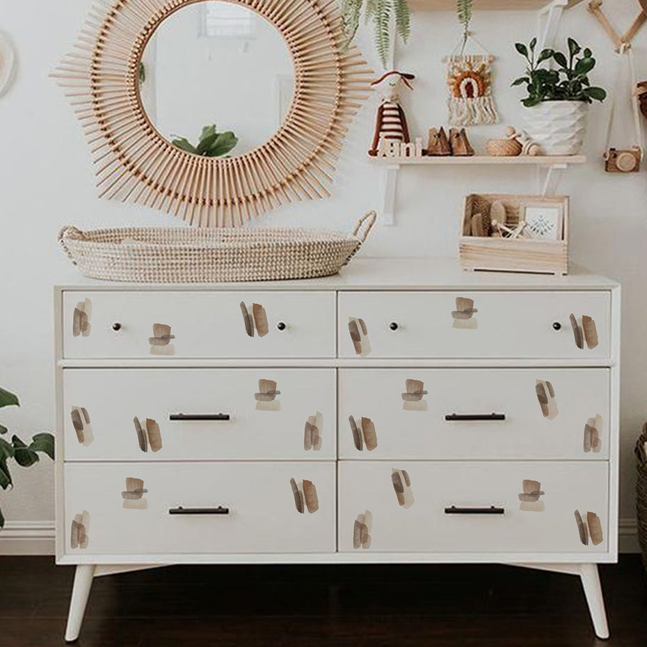 Nursery Wall Decals Geometric Abstract