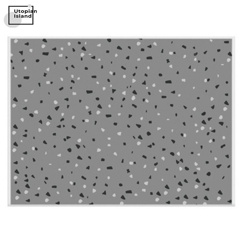 Pattern Area Rug Little Shapes