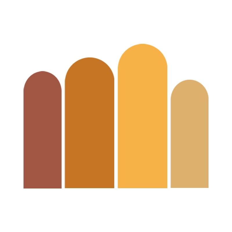 Large Abstract Arch Wall Decal