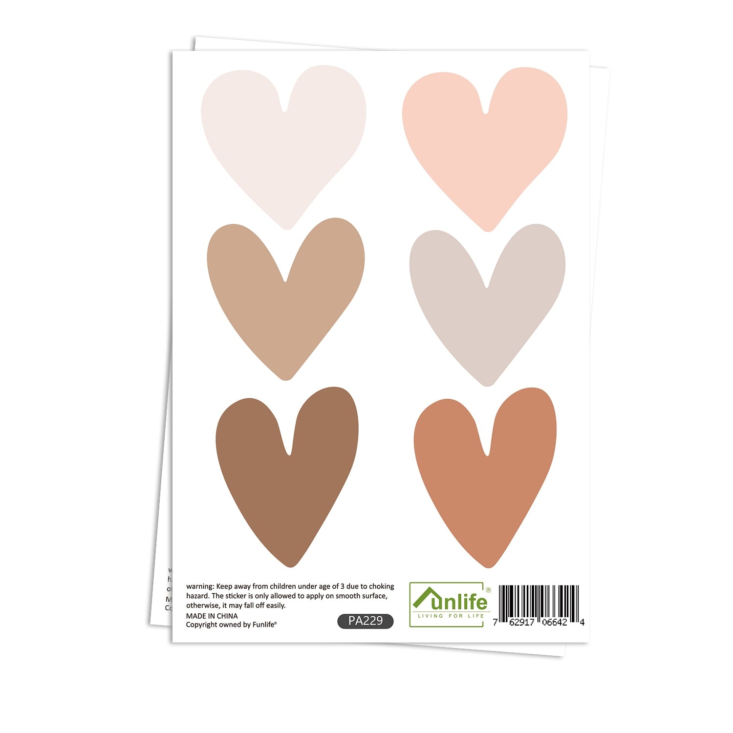 Pattern Wall Decals Boho Hearts