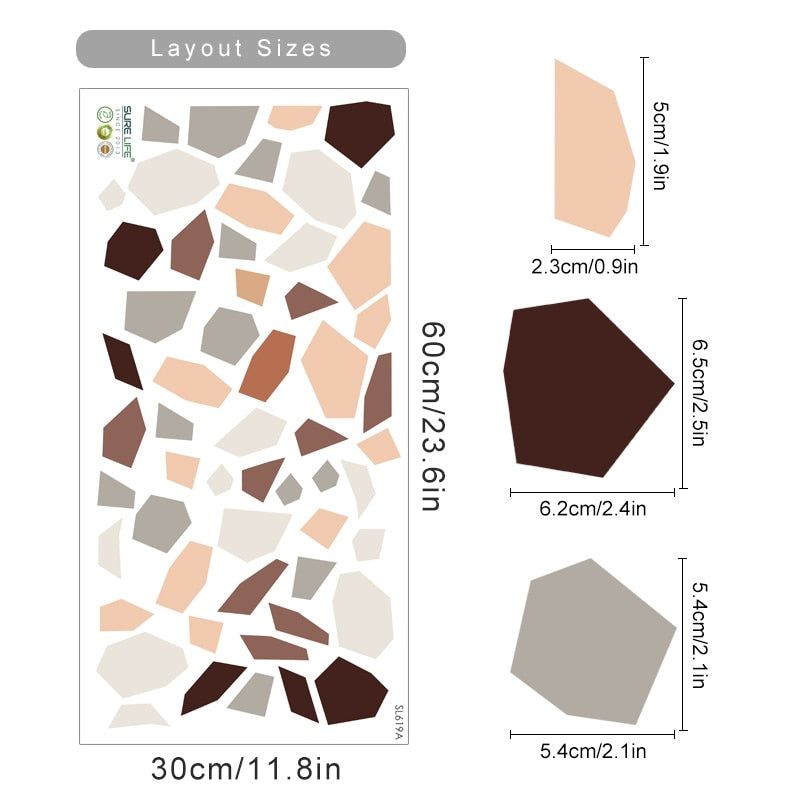 Abstract Pattern Geometric Wall Decals