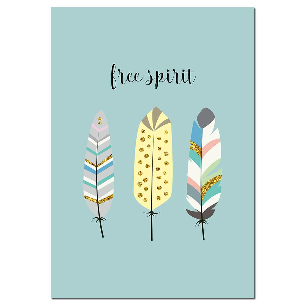Fox Tribe Woodland Nursery Canvas Posters