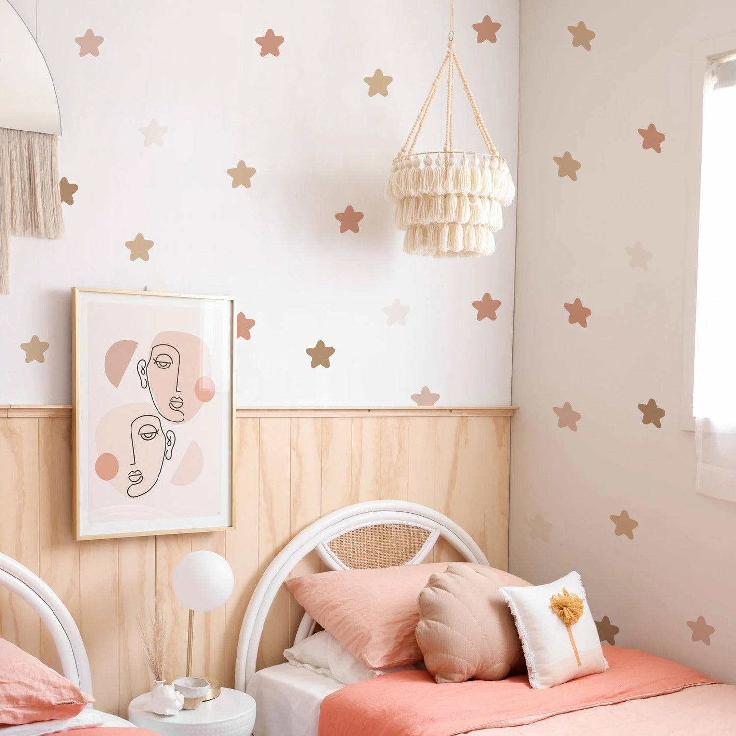 Pattern Wall Decals Boho Stars