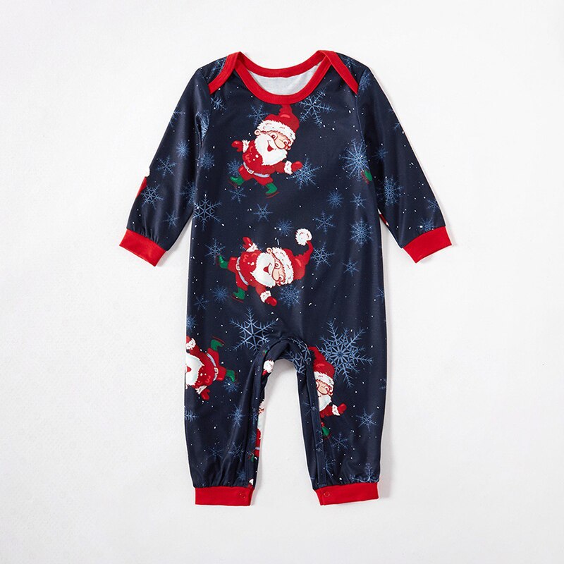 Matching Christmas Pajamas Family Set - Cute Santa
