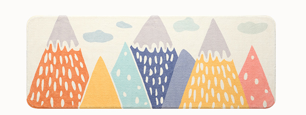 Cartoon Long Carpet Rainbow