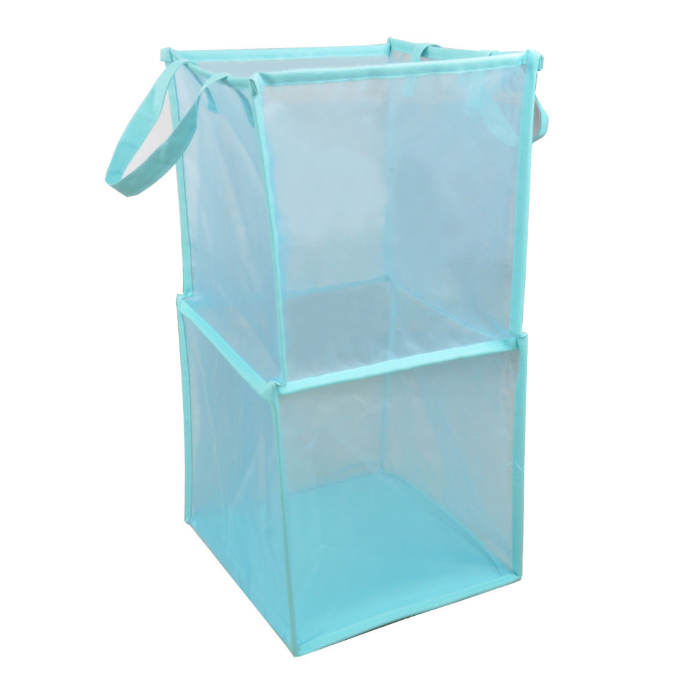 Rotatable And Foldable Nursery Laundry Hamper
