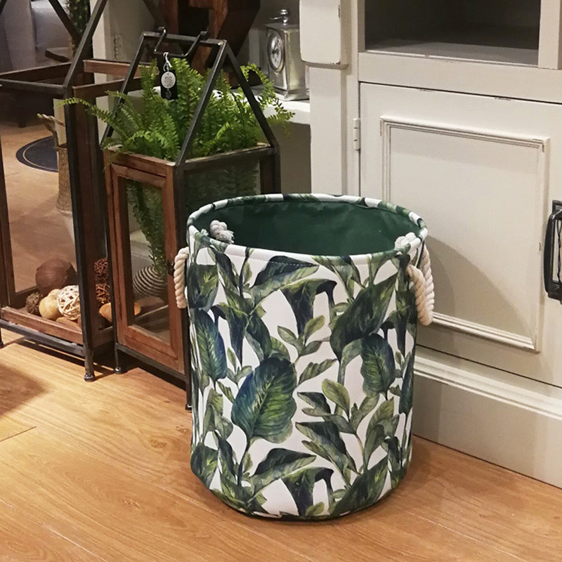 Green Leaf Hamper Storage Box