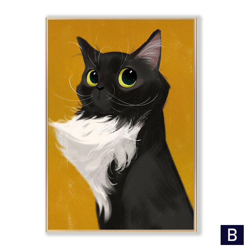 Decorative Canvas Core Framed Frameless Painting