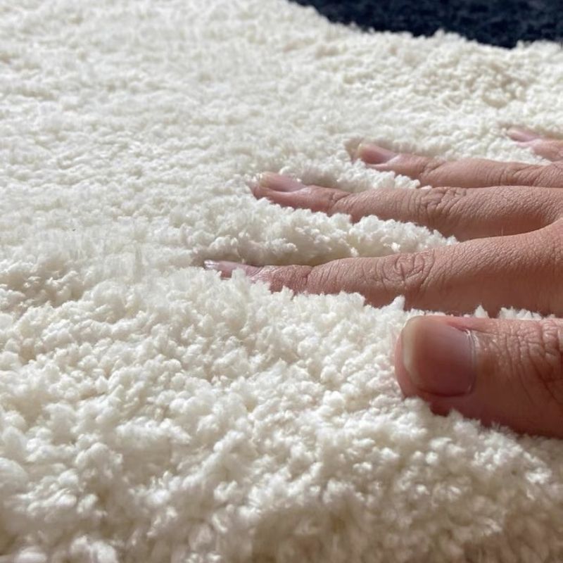 Nursery Soft Gray Area Rug Shapes