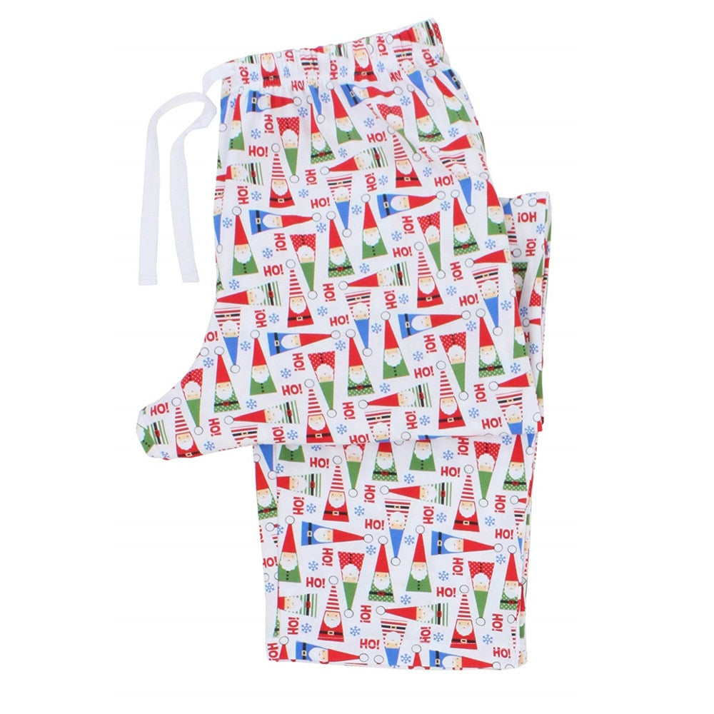 Matching Christmas Pajamas Family Set - Three Santas