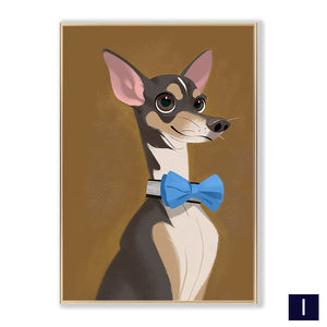 Decorative Canvas Core Framed Frameless Painting