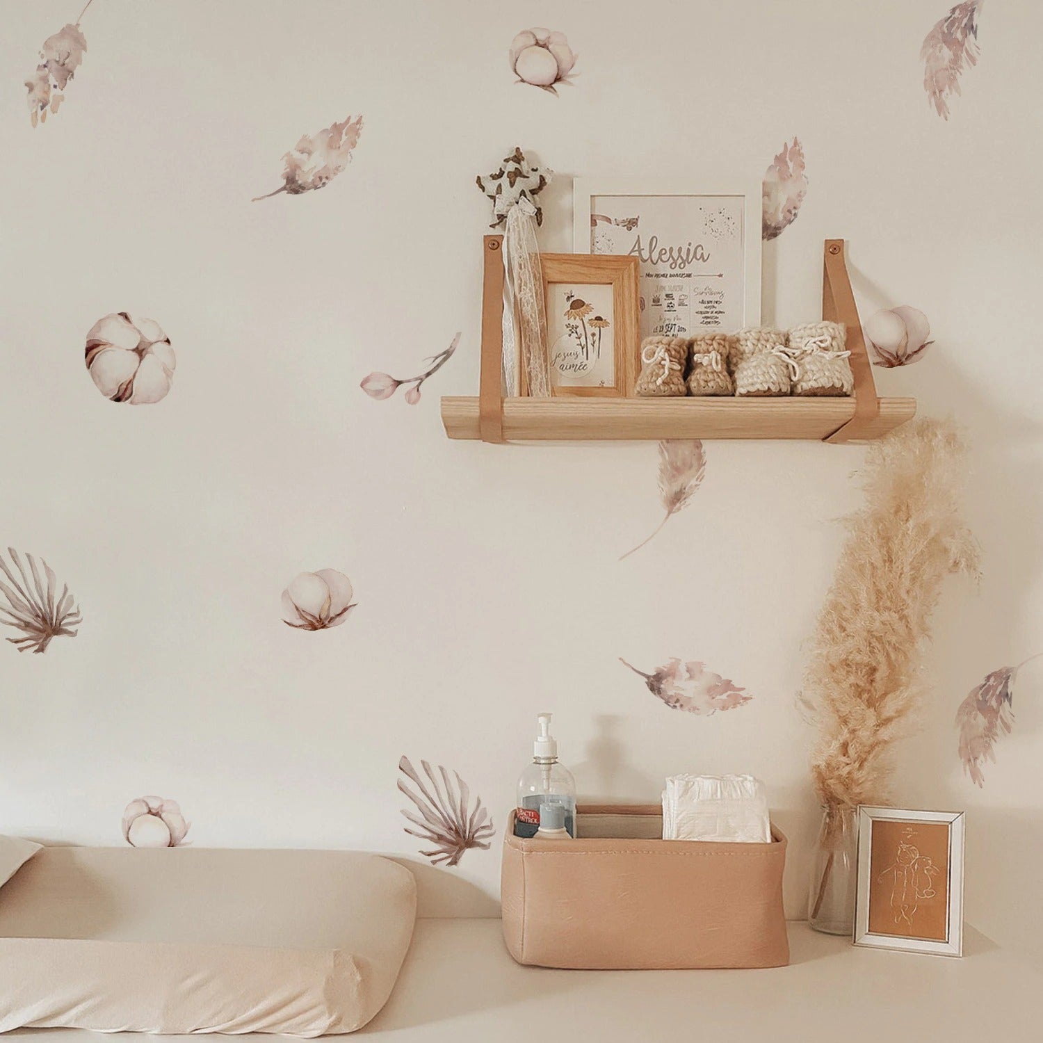 Botanical Wall Decals Flowers