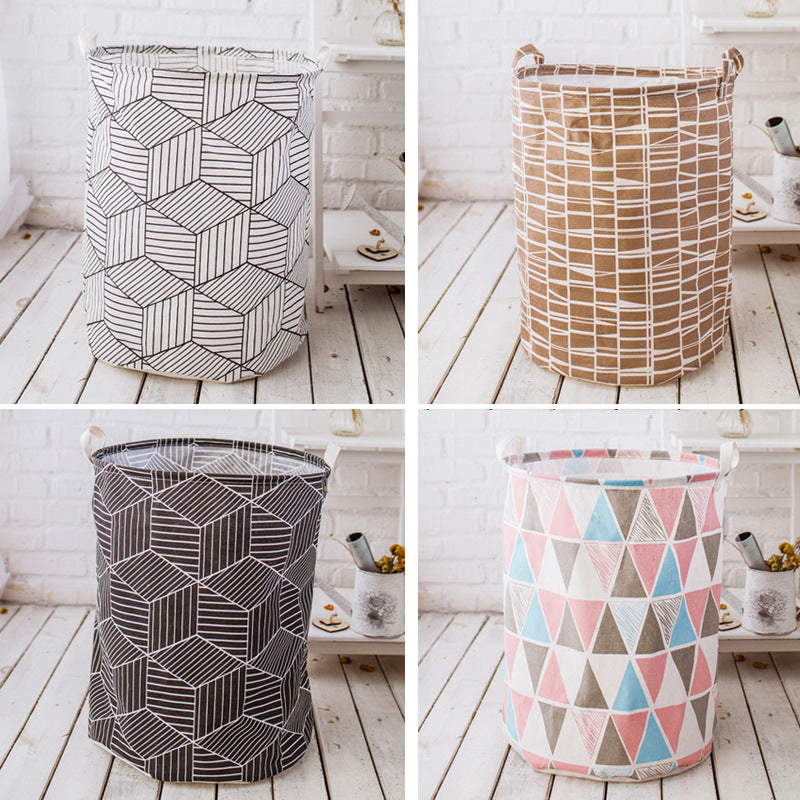 Large Hamper Toy Storage Bucket