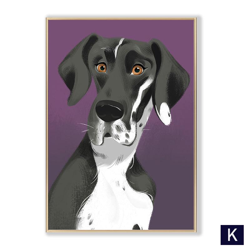 Decorative Canvas Core Framed Frameless Painting