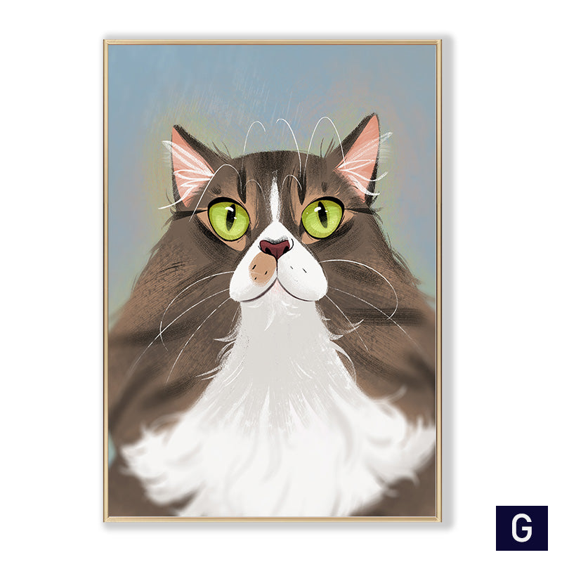 Decorative Canvas Core Framed Frameless Painting