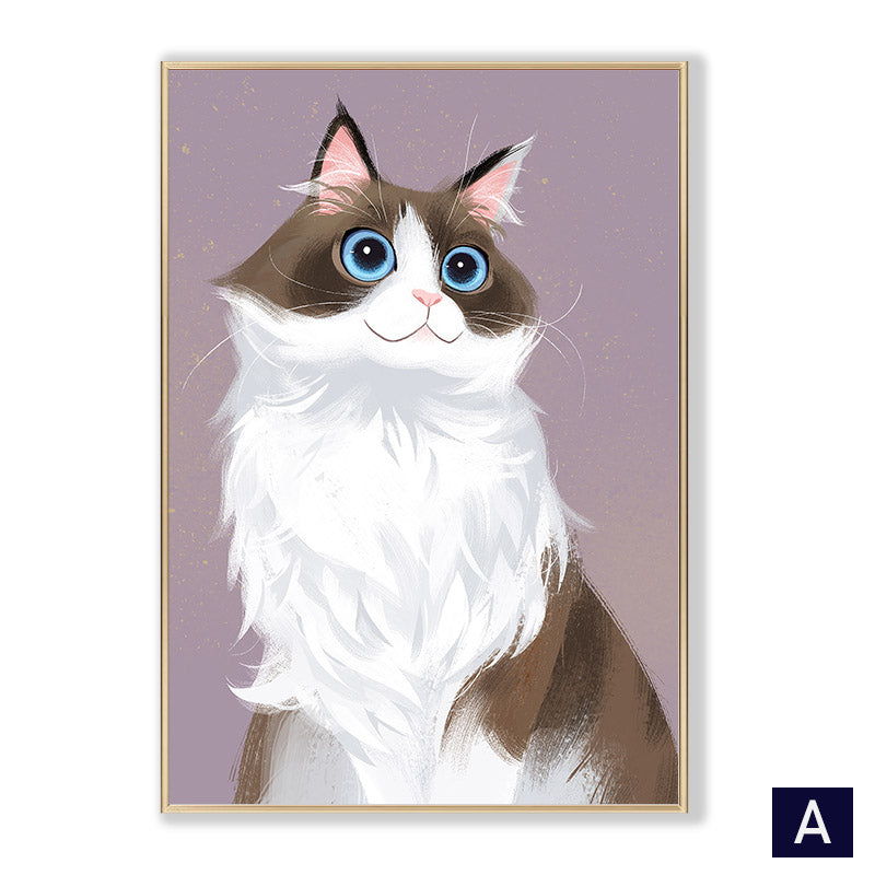 Decorative Canvas Core Framed Frameless Painting